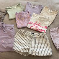 Lotto set abbigliamento bambina