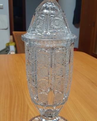Vaso di cristallo Boemia