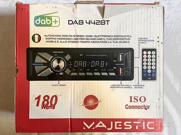 Autoradio Majestic DAB+ 180W – Nuova Mai Usata
