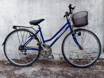 Bicicletta donna blu Stefanelli 26”