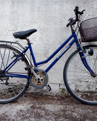 Bicicletta donna blu Stefanelli 26”