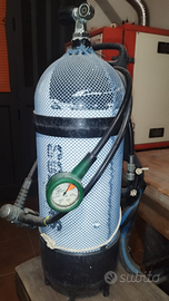 Bombola 15 lt sopra sub