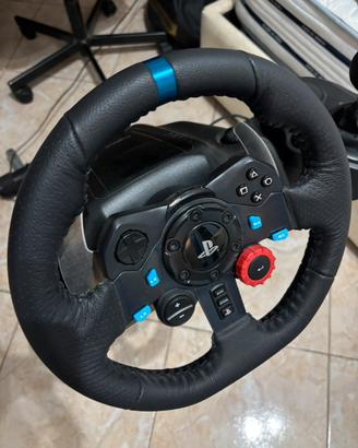 volante logitech g29 con cambio e staffa