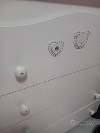 cassettiera neonato
