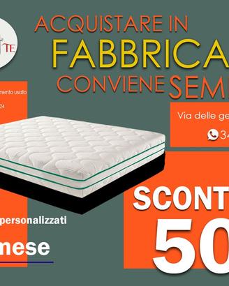 materassi NUOVI diversi modelli