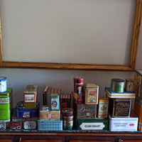 Scatole in latta vintage in stock