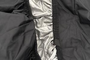 Coprimoto Universale Impermeabile In Nylon – Taglia XL 246x105x127 Cm, Adatto Per Moto, Scooter E Maxiscooter, Doppia Cucitura E Orli Elastici, Colore Grigio Chiaro E Blu