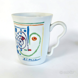 Tazza in porcellana Tognana 1961 Picasso