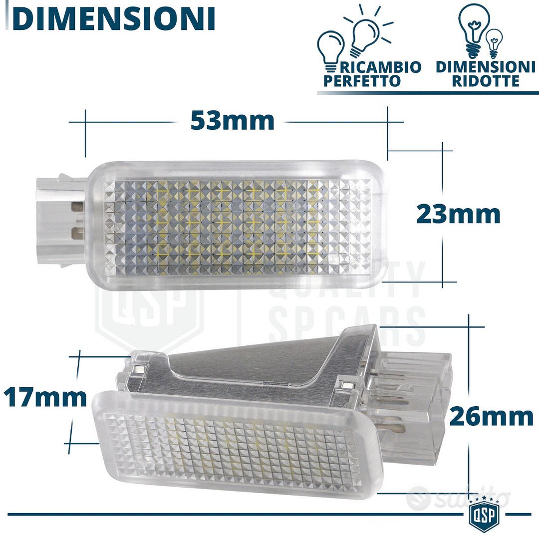 Subito - RT ITALIA CARS - Luci LED Vano Piedi AUDI A4 B9 Luci Interne  BIANCA - Accessori Auto In vendita a Bari