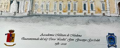 acquerelloAccademia Militare Di Modena.
Acquerello