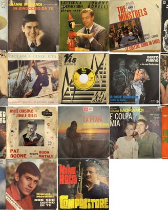 Dischi 45 giri originali anni 60/70