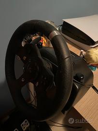 volante e pedaliera logitech g920