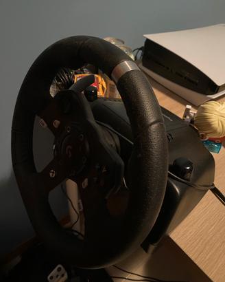 volante e pedaliera logitech g920
