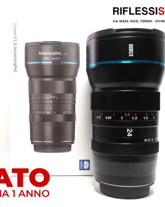 USATO SIRUI 24MM F/2.8 ANAMORPHIC FUJIFILM X