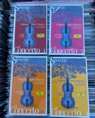 N.4 CD classica come da foto edizioni da stampa