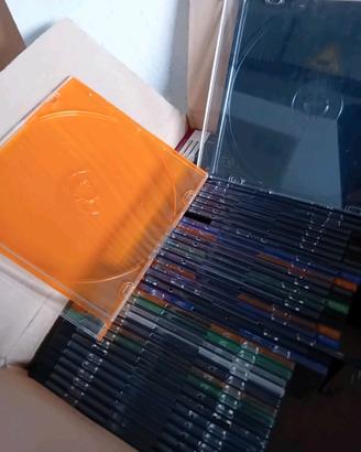 custodie slim - CD DVD BLURAY colorate