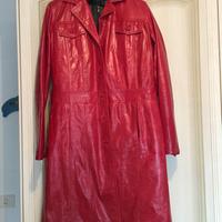 Giacca/tranch/impermeabile /in pelle vintage 44/46