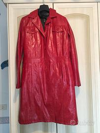 Giacca/tranch/impermeabile /in pelle vintage 44/46