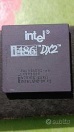 CPU Intel I486 -DX2-66 retrocomputer - Vintage