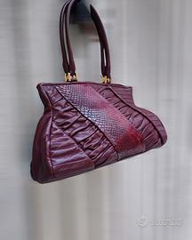 borsa in pelle Silvano Biagini