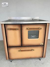 Cucina economica a legna CADEL 80cm con forno f
