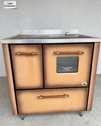 Cucina economica a legna CADEL 80cm con forno f