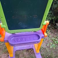 Tavolino+lavagnetta per bambini, con sgabello