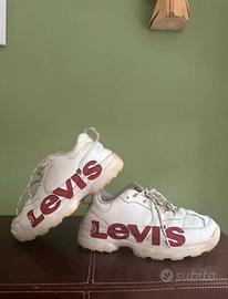 scarpe bianche Levi’s Donna
