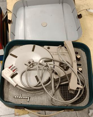 giradischi con casse vintage anni 70