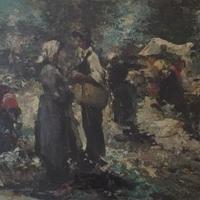 FERRUCCIO RONTINI - Pittura ad olio su tela