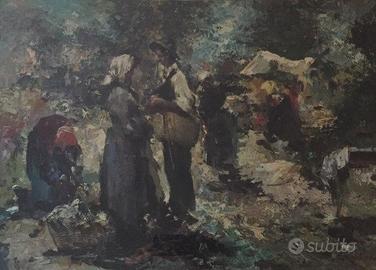 FERRUCCIO RONTINI - Pittura ad olio su tela