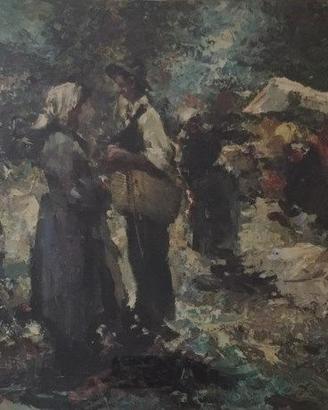 FERRUCCIO RONTINI - Pittura ad olio su tela