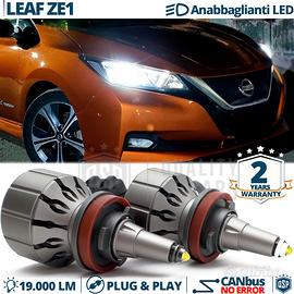 Kit LED H11 PER NISSAN LEAF ZE1 Luce Bianca CANBUS