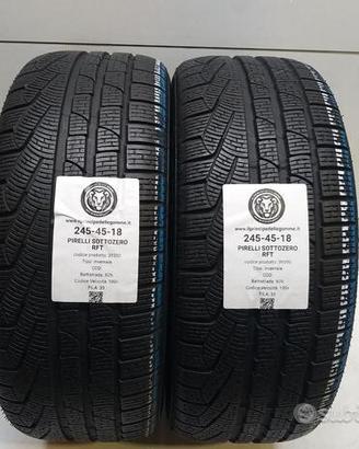 2 gomme 245 45 18 pirelli a39390