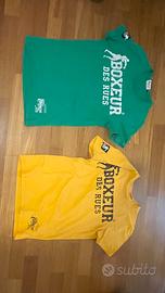 Maglie boxeur verde e arancione