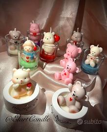 Bomboniere artigianali in cera e ceramica 