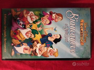 videocassetta Disney "Biancaneve e i sette nani"