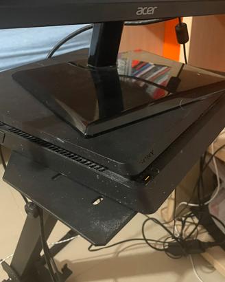 Ps4 slim + monitor mouse e tastiera