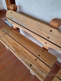panche in vero legno