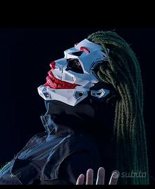 Maschera JOKER con dreadlocks 