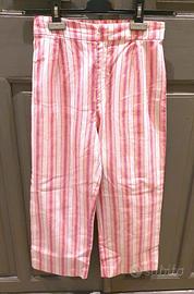 Pantaloni strisce rosa Zara kids