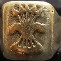 Anello Oro Argento Germania Legion Condor Spagna