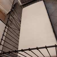 Letto in ferro battuto Ikea+materasso(pari al nuov