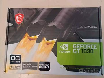SCHEDA VIDEO MSI NVIDIA GEFORCE GT1030 4GB HDMI-DP