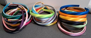 cerchietti per capelli in raso