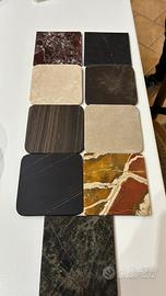 Sottobicchieri in marmo e pietra naturale