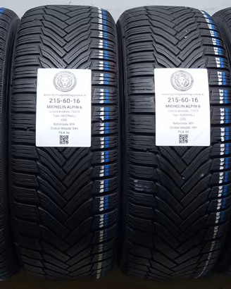 4 GOMME 215 60 16 MICHELIN A73373
