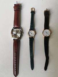 Lotto orologi da polso vintage