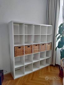 LIBRERIA IKEA KALLAX 5X5 BIANCA
