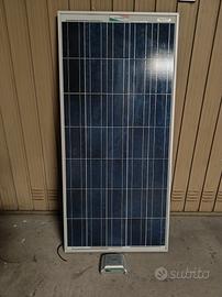 pannello fotovoltaico 100W con regolatore 